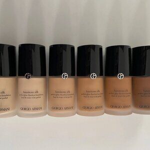 Armani Luminous Silk Foundation - 8.5 - Tan to Deep, Peach - 35% off retail